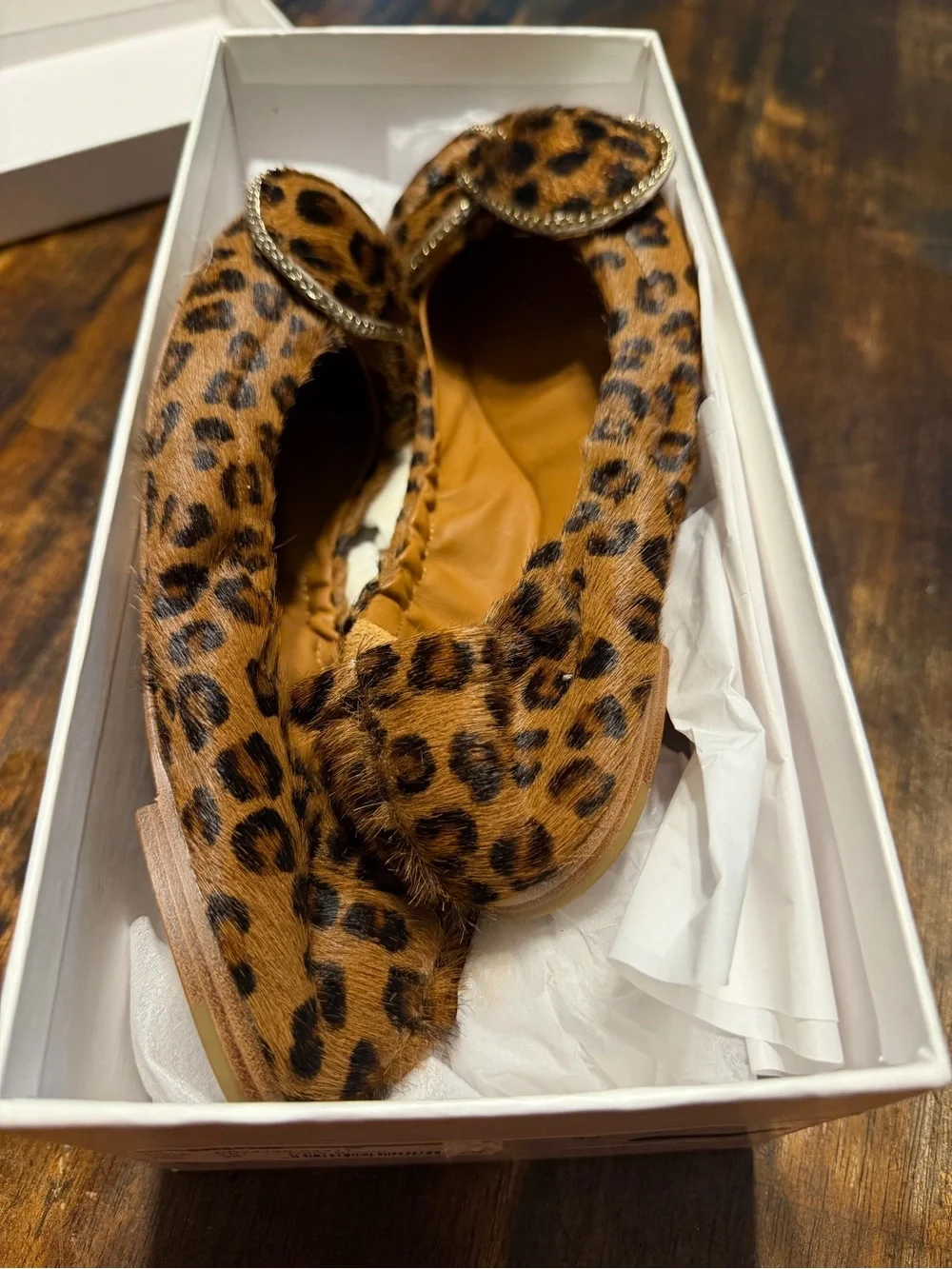 See By Chloe Leopard Print Ballet Flats in Brown - Picture 4 of 7